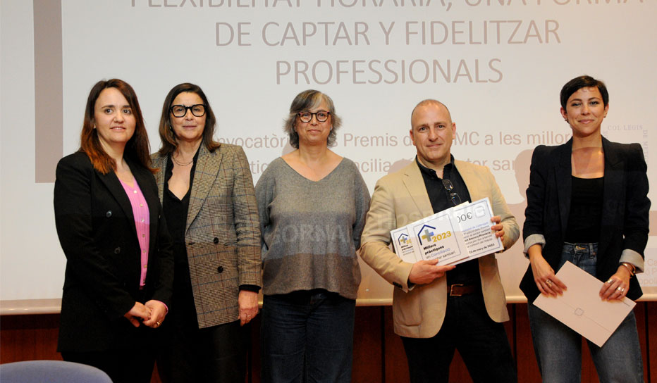 EL CCMC lliura els I Premis a les millors pràtiques en conciliació al sector sanitari ' data-no-retina=